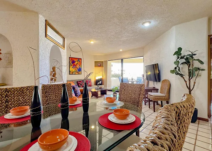 Beach&oceanfront Terrasol Condo, 2 Pools&patio * Cabo San Lucas