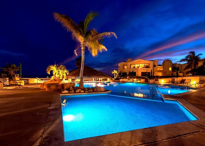 Beach&oceanfront Terrasol Condo, 2 Pools&patio Cabo San Lucas