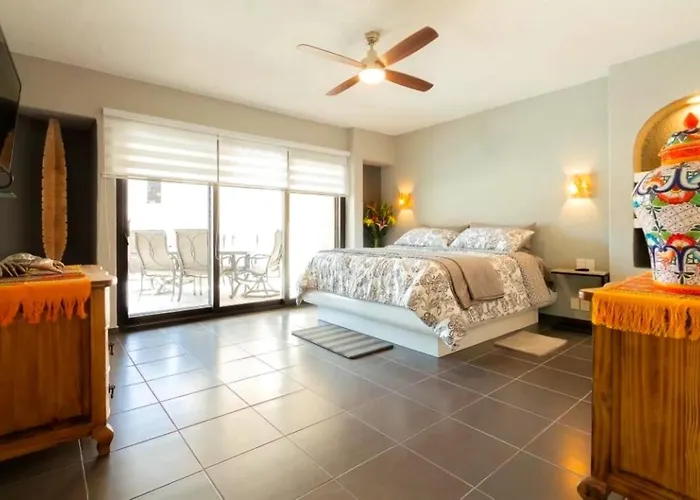 Beach&oceanfront Terrasol Condo, 2 Pools&patio Cabo San Lucas