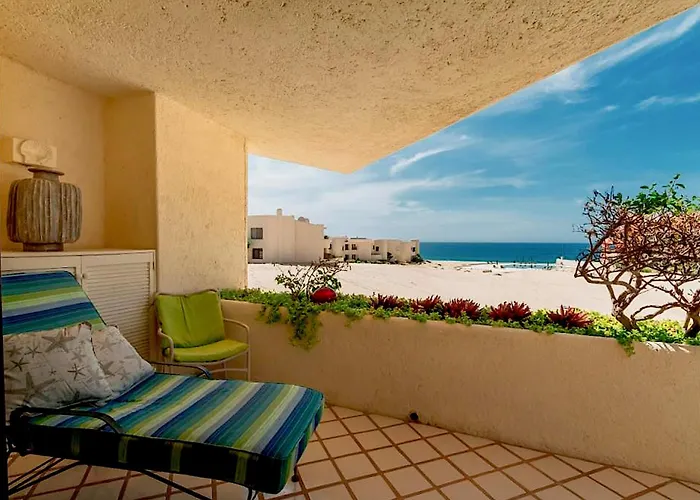 Beach&oceanfront Terrasol Condo, 2 Pools&patio Cabo San Lucas
