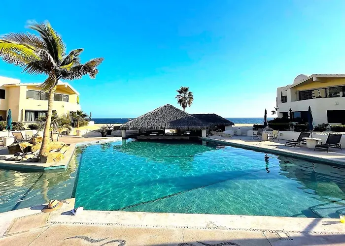 Beach&oceanfront Terrasol Condo, 2 Pools&patio Cabo San Lucas